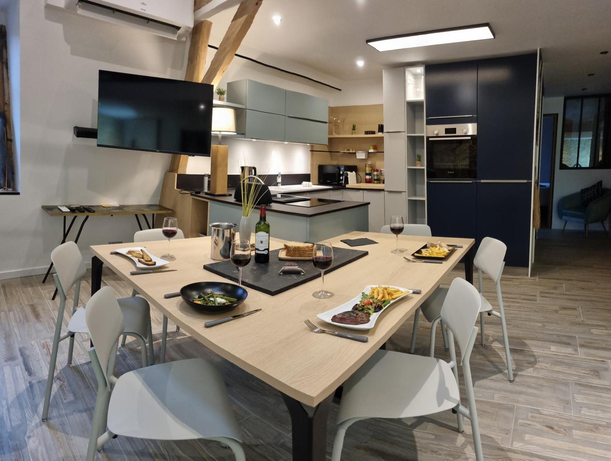 Appartement Avec Terrasse & Parking Sarlat Centre Екстериор снимка